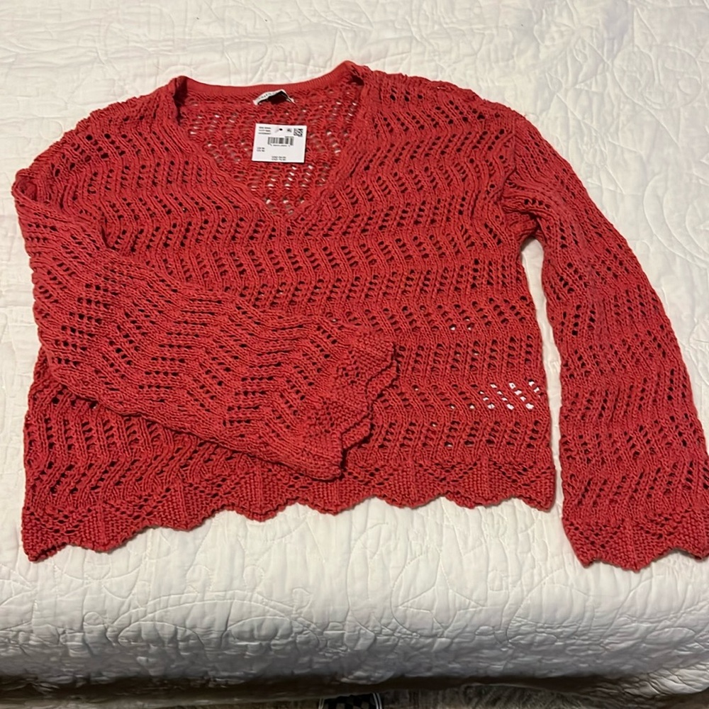 Cropped sweater
